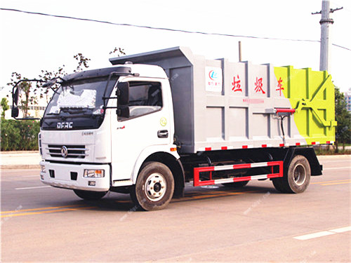 國五東風凱普特掛桶對接式垃圾車 國五東風凱普特掛桶對接式垃圾車