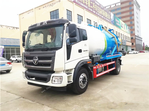 福田瑞沃10方吸污車