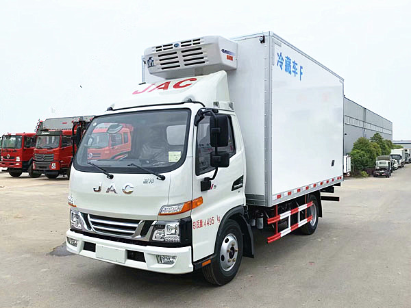 江淮駿鈴V5國(guó)六藍(lán)牌冷藏車