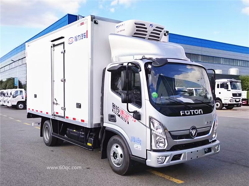 福田奧鈴國六藍牌冷藏車
