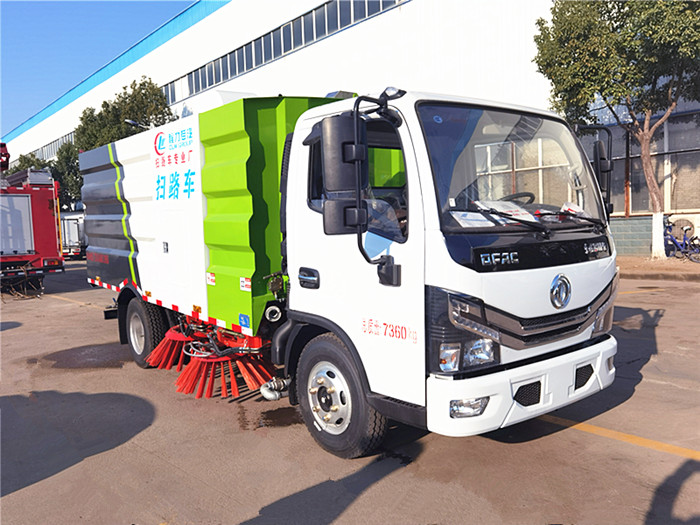 國六東風多利卡6方掃路車