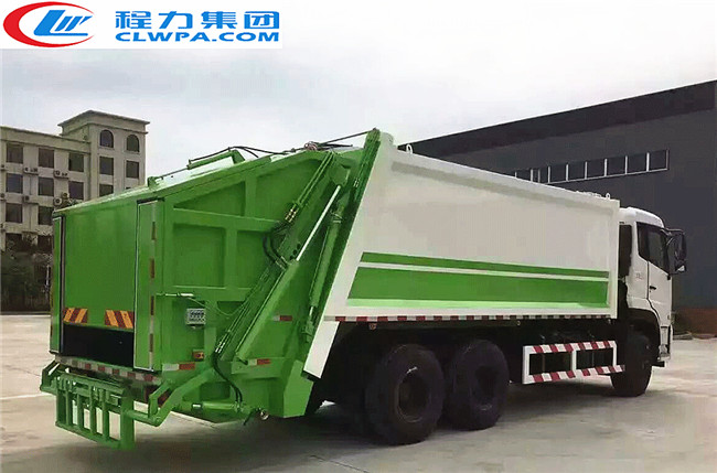 東風天龍后雙橋壓縮式垃圾車